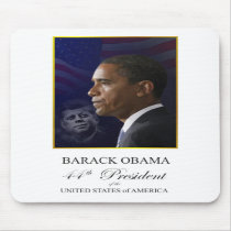 Obama with Kennedy Collector's Edition Mousepad
