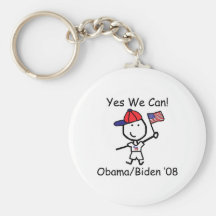 Obama - Yes We Can! Keychain