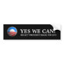 Obama - Yes We Can! Obama 2012 Bumper Sticker