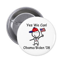 Obama - Yes We Can! Pin
