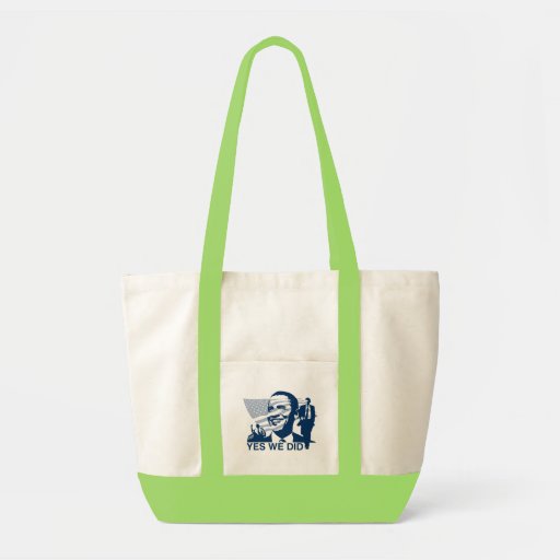 Obama Yes We Did Bag