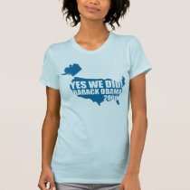 OBAMA Yes We Did T-Shirt t-shirts
