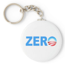 Obama Zero Accomplishments Key Chain