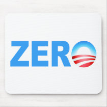 Obama Zero Accomplishments Mousepad