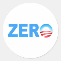 Obama Zero Accomplishments Sticker