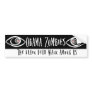 Obama Zombie Bumper Sticker
