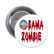 Obama Zombie Pins
