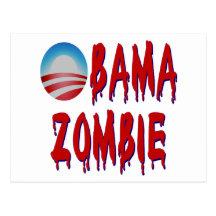 Obama Zombie Post Cards