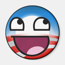 obamaawesome refrigerator magnet