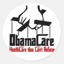 ObamaCare Adhésif Rond
