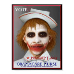 OBAMACARE NURSE CAMPAIGN 2012 Poster posters