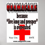 OBAMACARE POSTER - Customize It