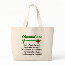 ObamaCare Side Effects Canvas Bags