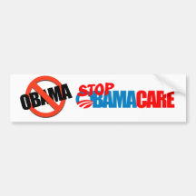 Obamacare - Stop Obamacare Bumper Sticker
