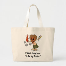 Obamacare Tote Canvas Bag
