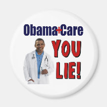 ObamaCare: "You Lie!" Fridge Magnets