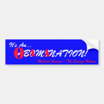 Obamanation Bumper Sticker