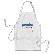 Obamanomics - is it 2012 yet apron