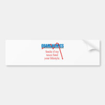 Obamanomics - Smile if my taxes fund your lifestyl Bumper Stickers