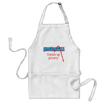 Obamanomics - Trickle up poverty Aprons