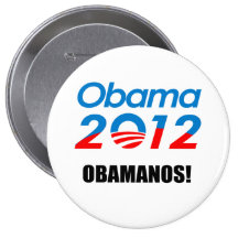 OBAMANOS (2) PINBACK BUTTON