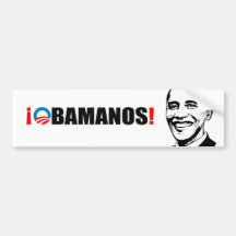 OBAMANOS BUMPER STICKERS