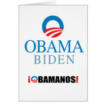 OBAMANOS GREETING CARDS