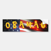 OBAMAO BUMPER STICKER