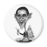 Obama's Caricature Magnet