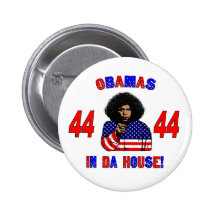 Obamas In Da House Button