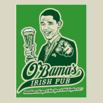 Obama's Irish Pub postcards