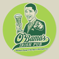 Obama's Irish Pub stickers