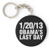 Obamas Last Day 1/20/13 Key Chains