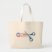 Obama's Personal Defense Plan Canvas Bags