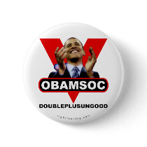 OBAMSOC PINBACK BUTTON