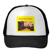 OBAMUNISM anti barack obama design Hats