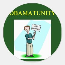 OBAMUNISM anti barack obama design Stickers