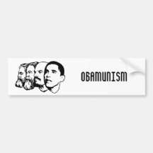 OBAMUNISM bumper sticker
