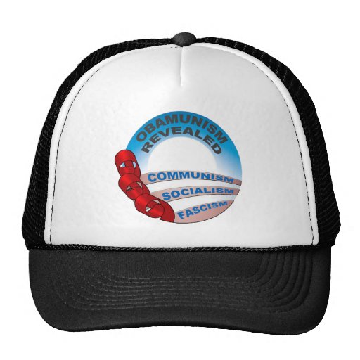 Obamunism revealed caps trucker hat
