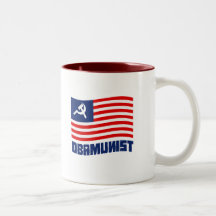 Obamunist Flag Coffee Mugs