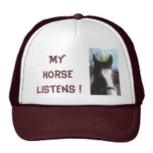 Obedient Horse Mesh Hat