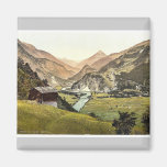 Ober-innthal from Schrofenstein, Tyrol, Austria ma Fridge Magnets