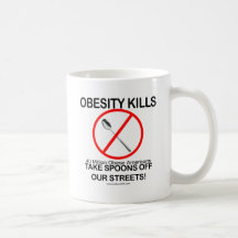 Obesity Kills Mugs