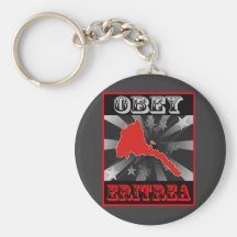 Obey Eritrea Key Chain