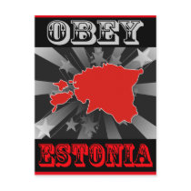 Obey Estonia Postcards