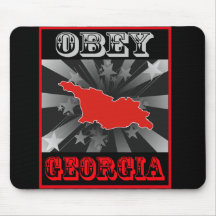 Obey Georgia Mousepads