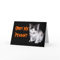 Obey Me Peasant