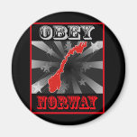 Obey Norway Fridge Magnets