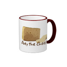 Obey the Cheese Coffee Mug