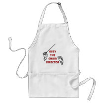 Obey the Choir Director Apron